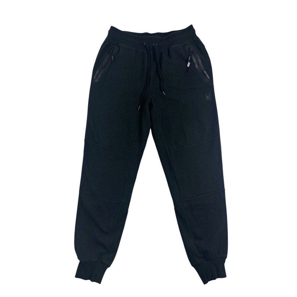 Spyder Men’s Joggers Medium Grey Black Athletic Sweatpants Performance Athletic